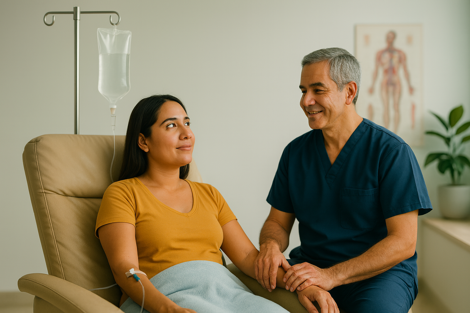 IV Chelation setup — placeholder image